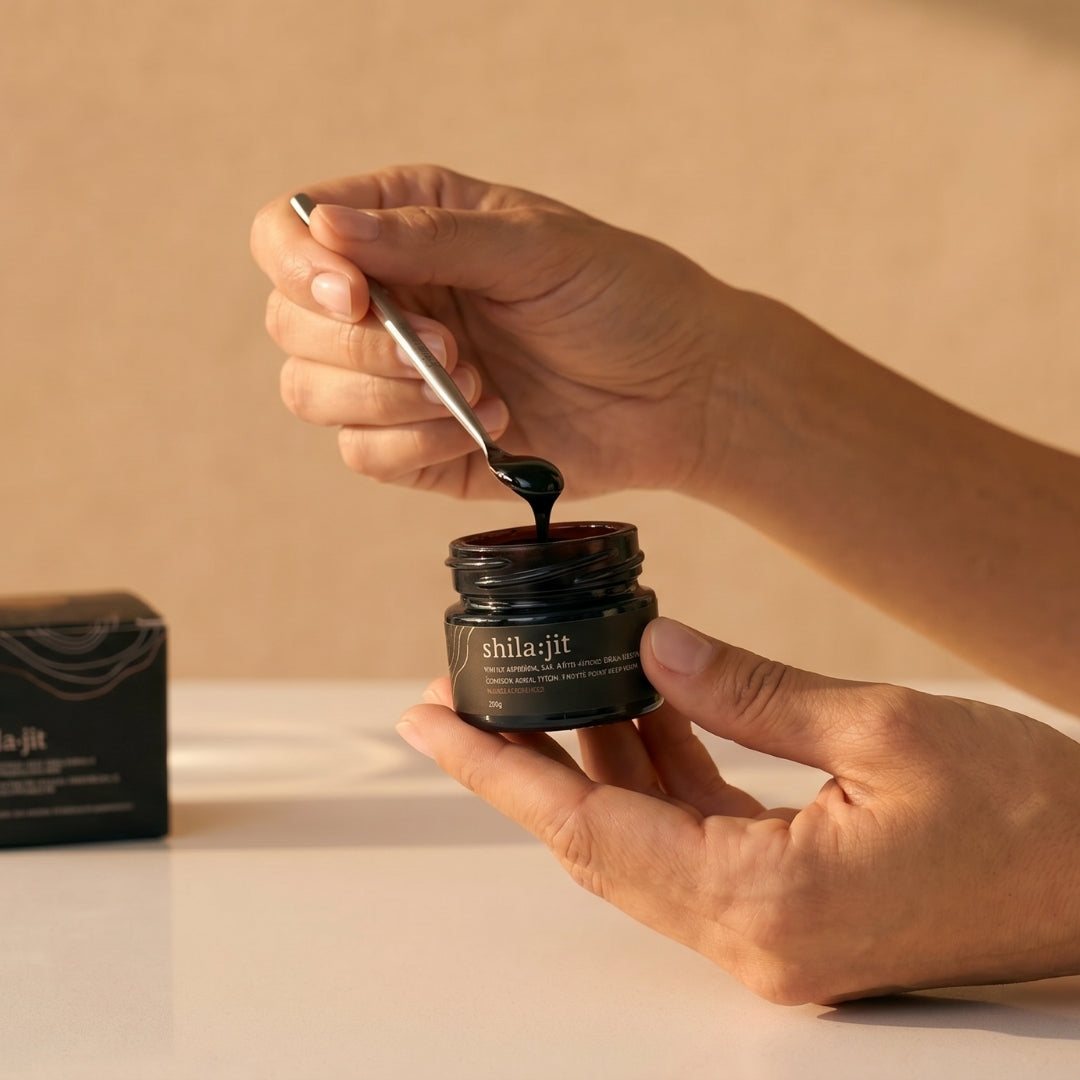 Golden vs black shilajit