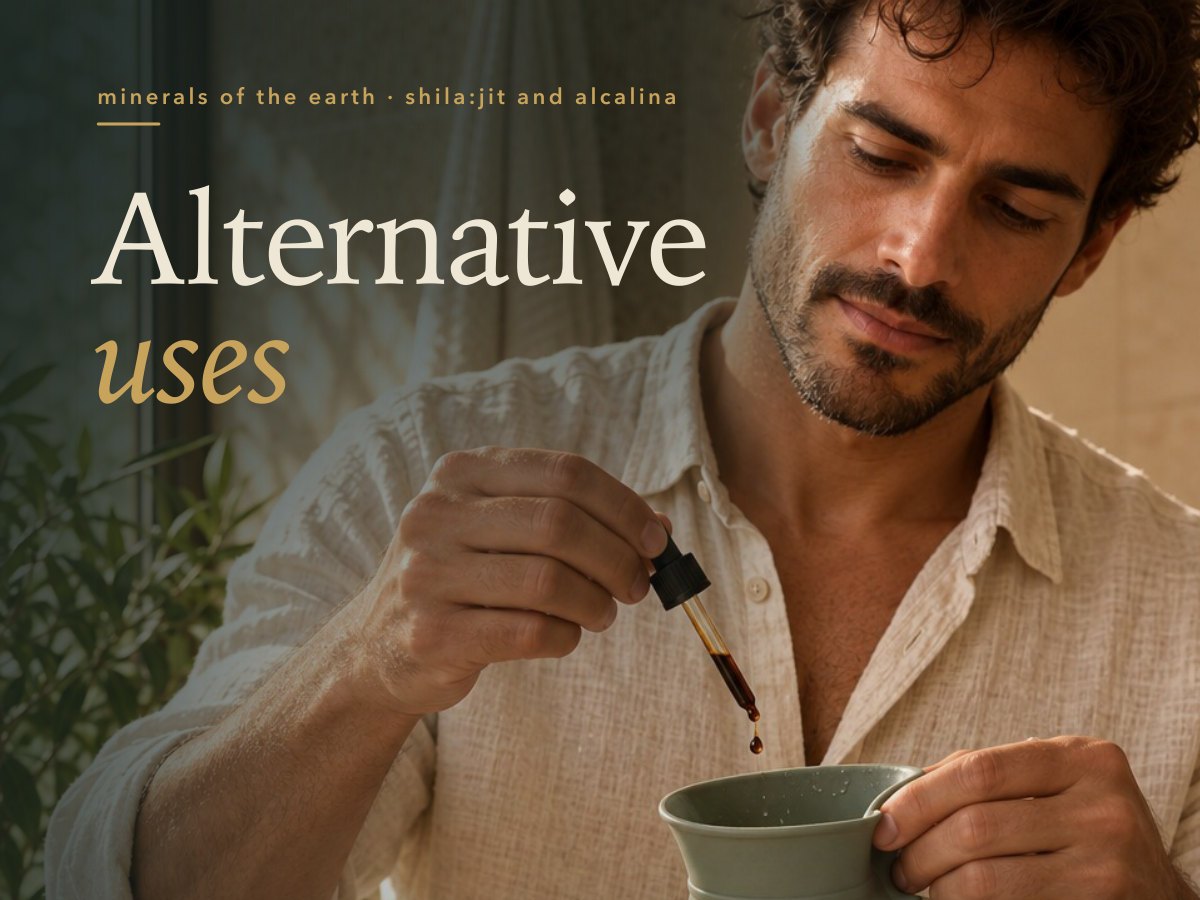 Alternative uses of the minerals