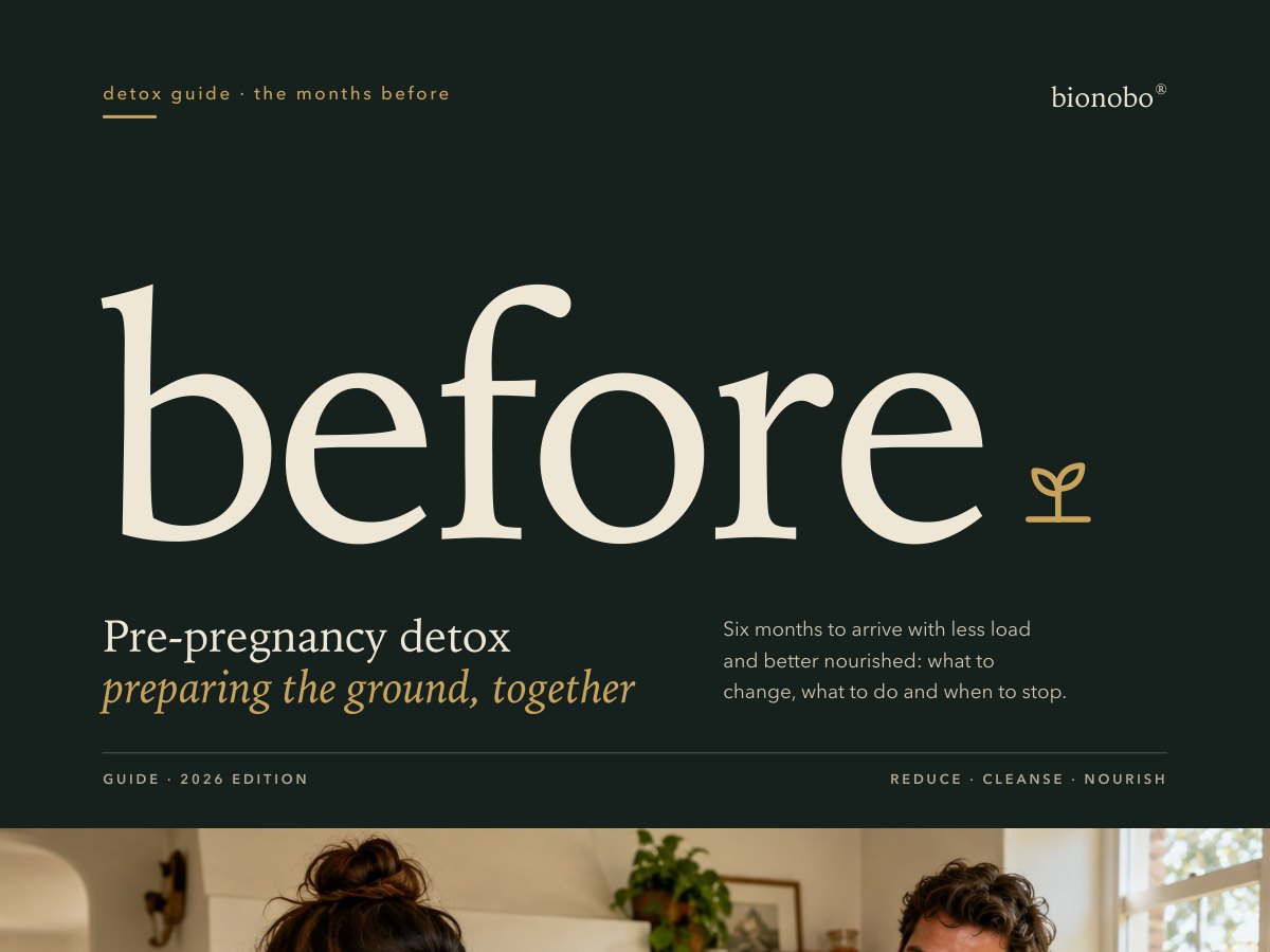 Pre-pregnancy detox