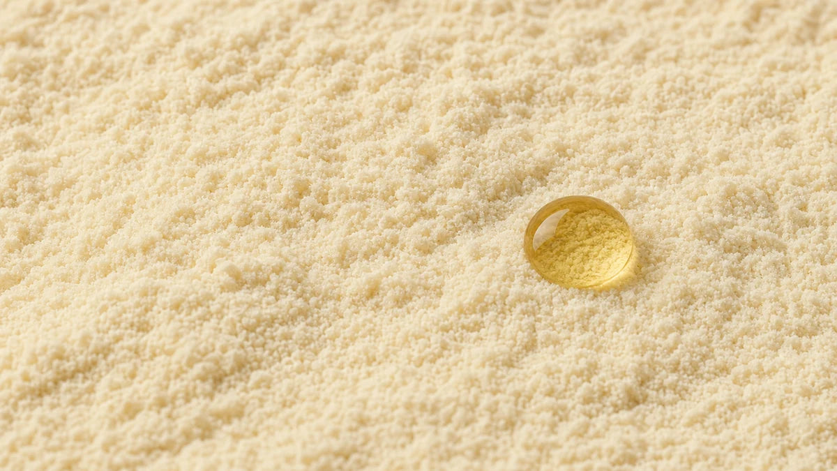 A close macro of lipase