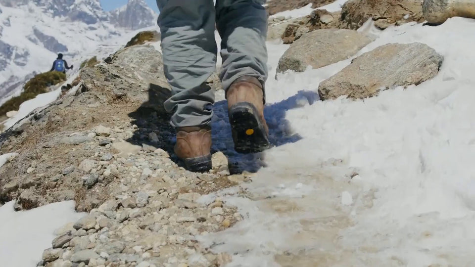 Where golden shilajit is gathered, near K2