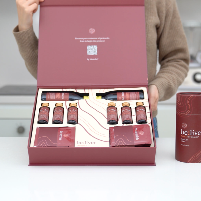 be:liver® detox kit, open