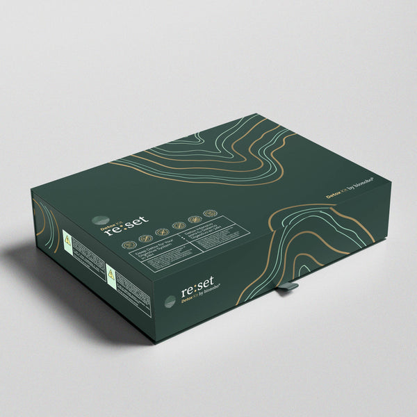 re:set® detox kit, open